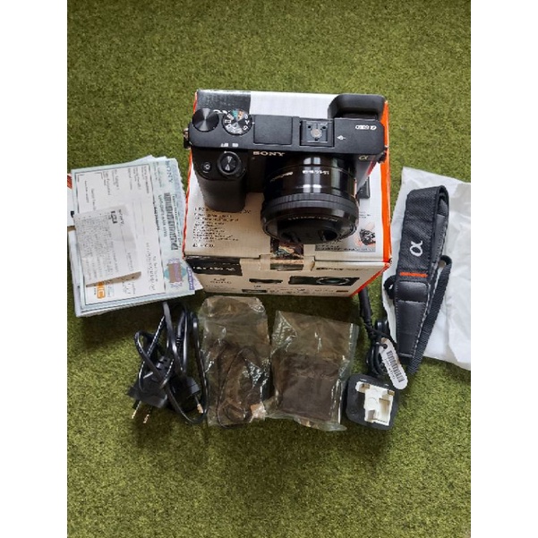 Kamera Mirrorless Sony a6000 Kit Second  / Kamera Mirroless Sony a6000 Kit Second / Kamera Vlogger K