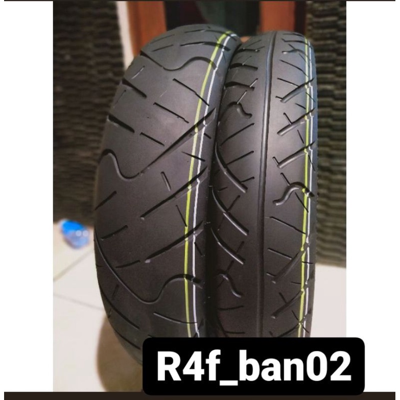 sepasang ban motor ukuran 100/80 130/70-17 untuk motor Vixion,R15,CBR,ninja,verza