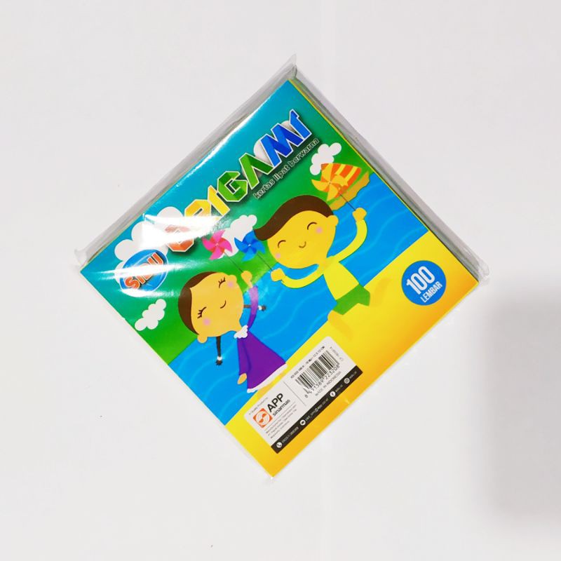 

Origami kertas lipat warna