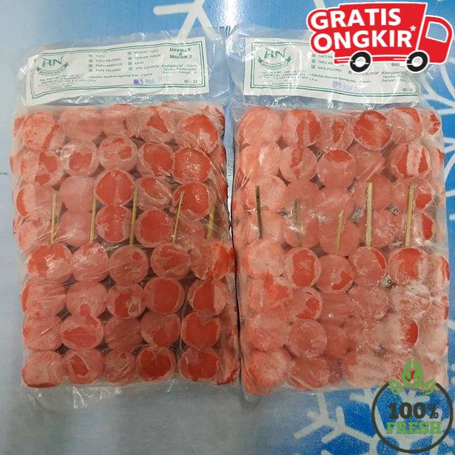 

[PASTI FRESH]SCALLOP TUSUK MERAH ISI 22/TERMURAH/JAJANAN