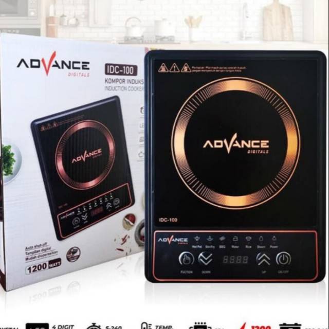 Kompor Induksi Advance IDC 100 Kompor Listrik