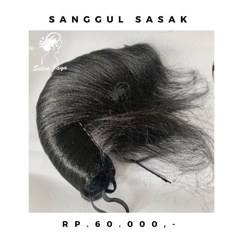 Sanggul Sasak/ Sanggul Pengantin/ Sanggul Rambut Modern Murah