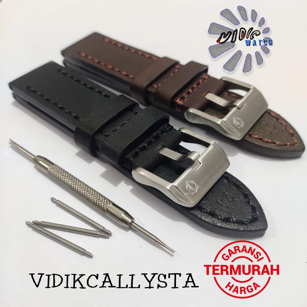 Original Strap tali jam tangan kulit Original AC Expedition 22mm 24mm 22 24 AC Expedition Genuine Leather