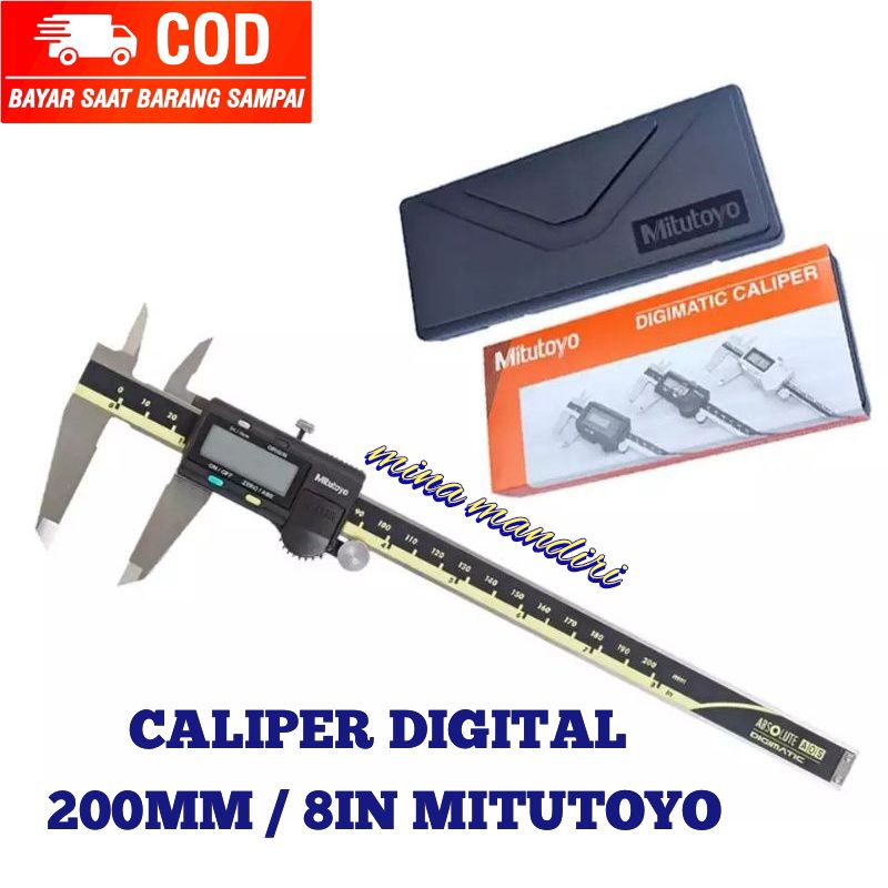 caliper digital mitutoyo 200mm.sigmat 8" digital MITUTOYO 200mm