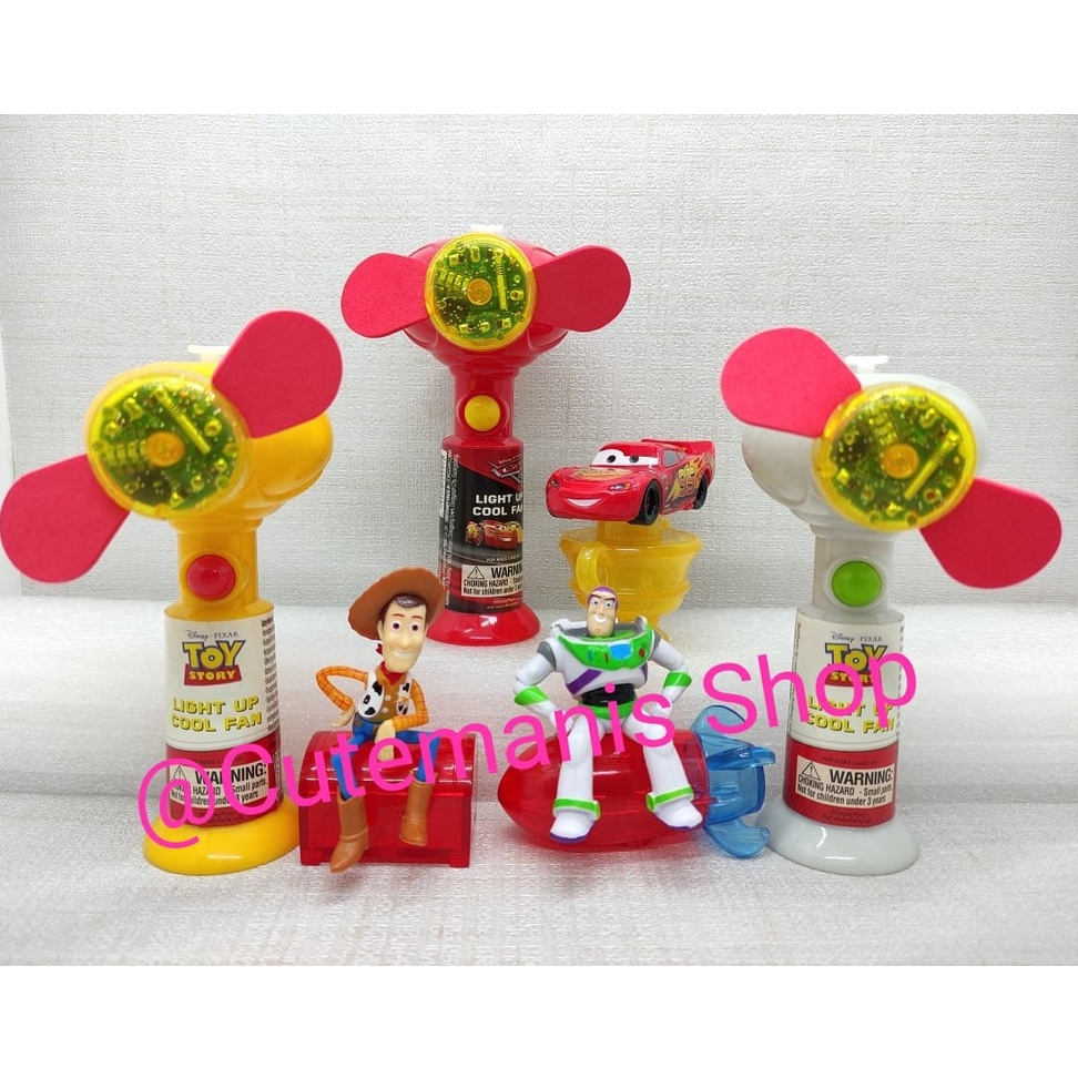 Kipas Toys Story/Handy fan Toys story Disney Pixar Ada Lampu