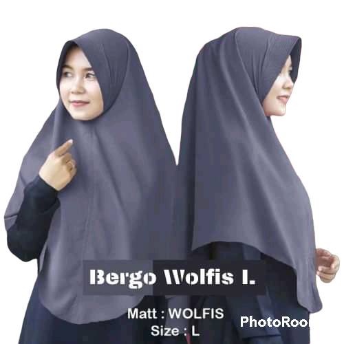 HIJAB WOLFIS L PET ANTEM INSTAN