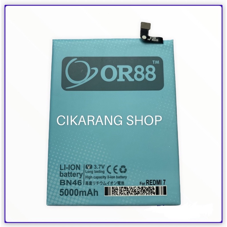 BATERAI DOUBLE POWER ORIENS 88 XIAOMI REDMI 7 BN46 BN 46 5000Mah
