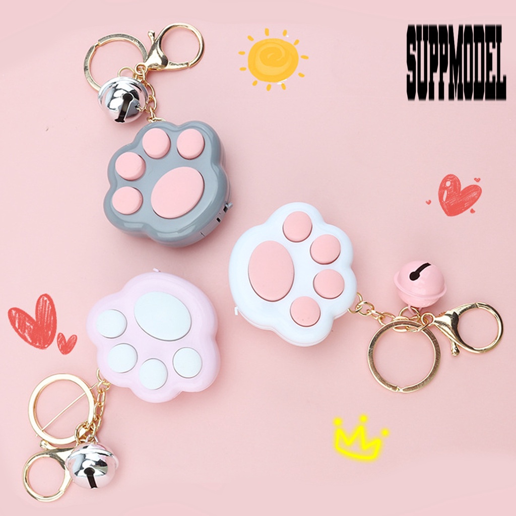 &lt; Suppmodel Gantungan Kunci Fidget Mini Portable Bentuk Cakar Kucing Untuk Anak