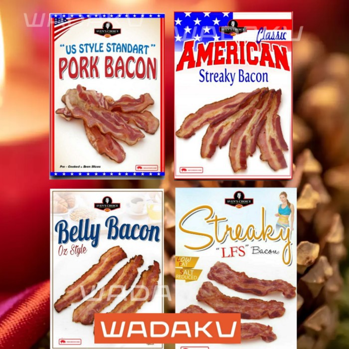 

Sven's Choice SAMPLER PACKAGE STREAKY BACON PORK
