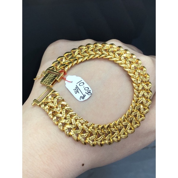 Gelang sisik naga double 375/8k