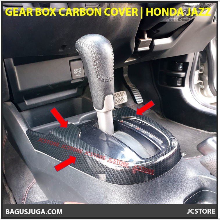 JAZZ GK5 GEAR BOX CARBON COVER HONDA JAZZ GK5 GEAR BOX CARBON COVER JZ