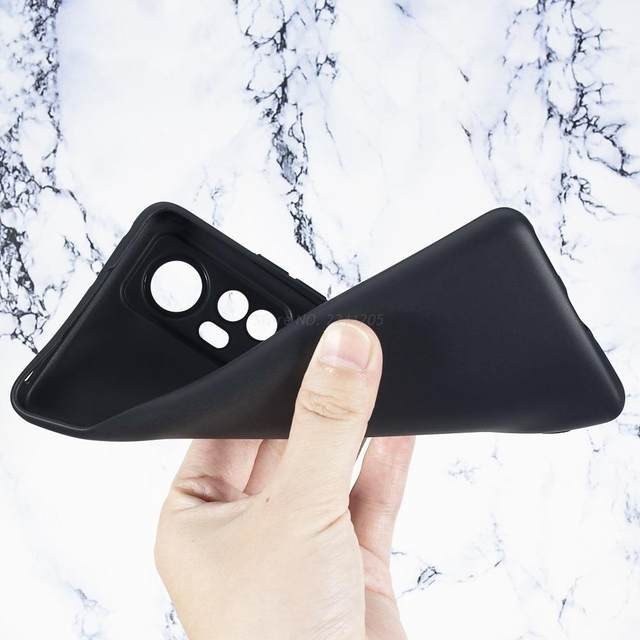 XIAOMI 12 / XIAOMI 12 LITE / XIAOMI 12 PRO CASE BLACK SOFTCASE SILICON BLACK MACARON COVER SOFT - XIAOMI 12PRO