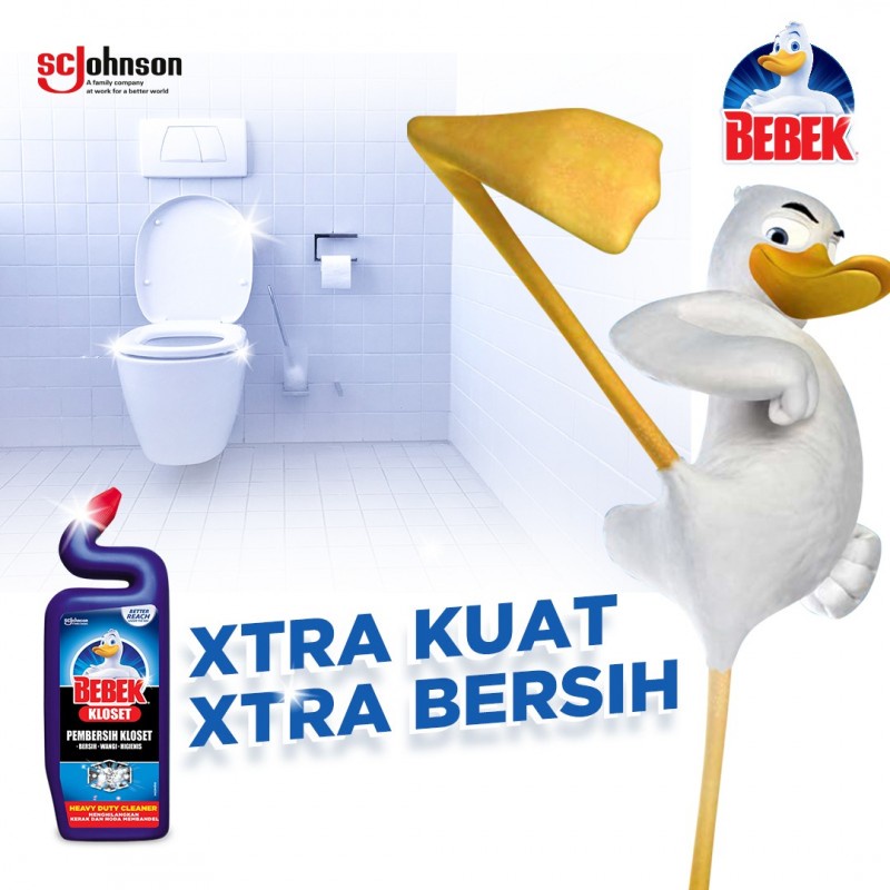 Bebek Kloset Pembersih Toilet Botol 450 ml - Extra Kuat