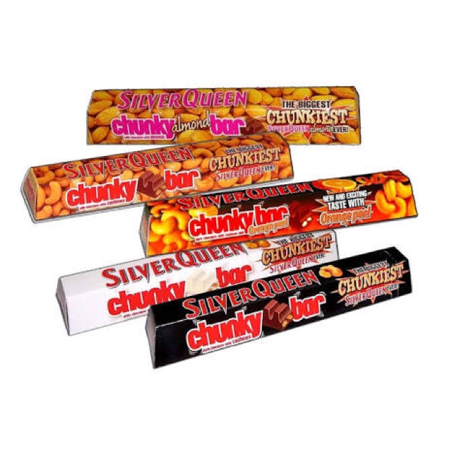 SILVERQUEEN CHUNKY BAR 95 GR ( 9 PC )