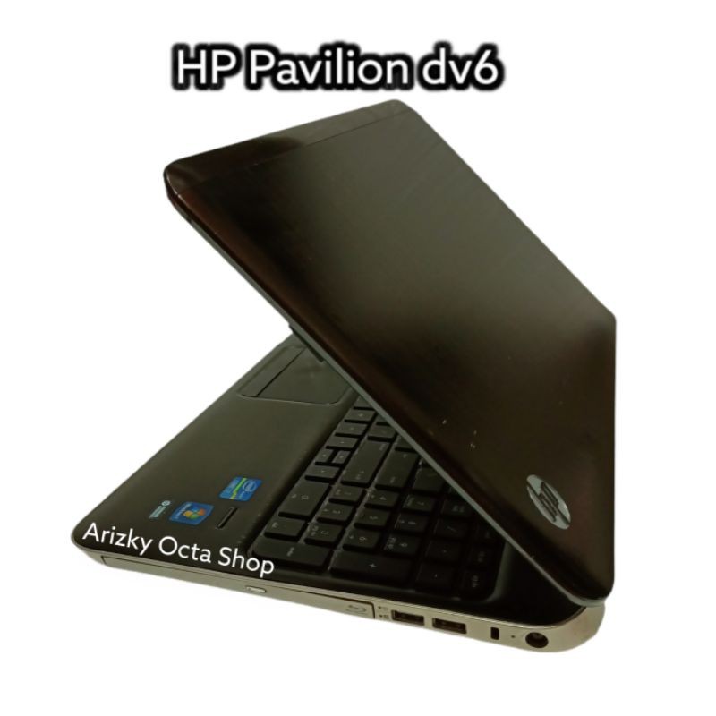 Laptop Hp Pavilion DV6 Core i7 DUAL VGA Ram 4GB HDD 320GB Webcam HDMI NUMERIK 15Inch