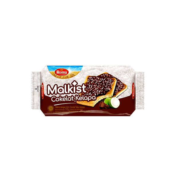 

ROMA MALKIST COKELAT KELAPA 135 g