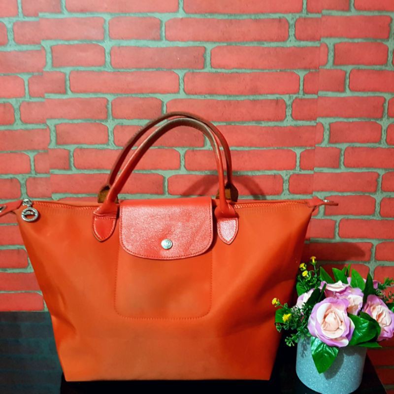 Preloved Tas LC orange second