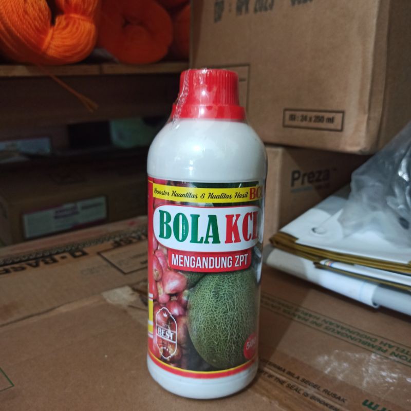 BOLA KCL 500 ML BOSTER KUANTITAS DAN KUALITAS HASIL BCL