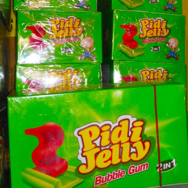 Permen Karet Pidi Jelly Bubble Gum