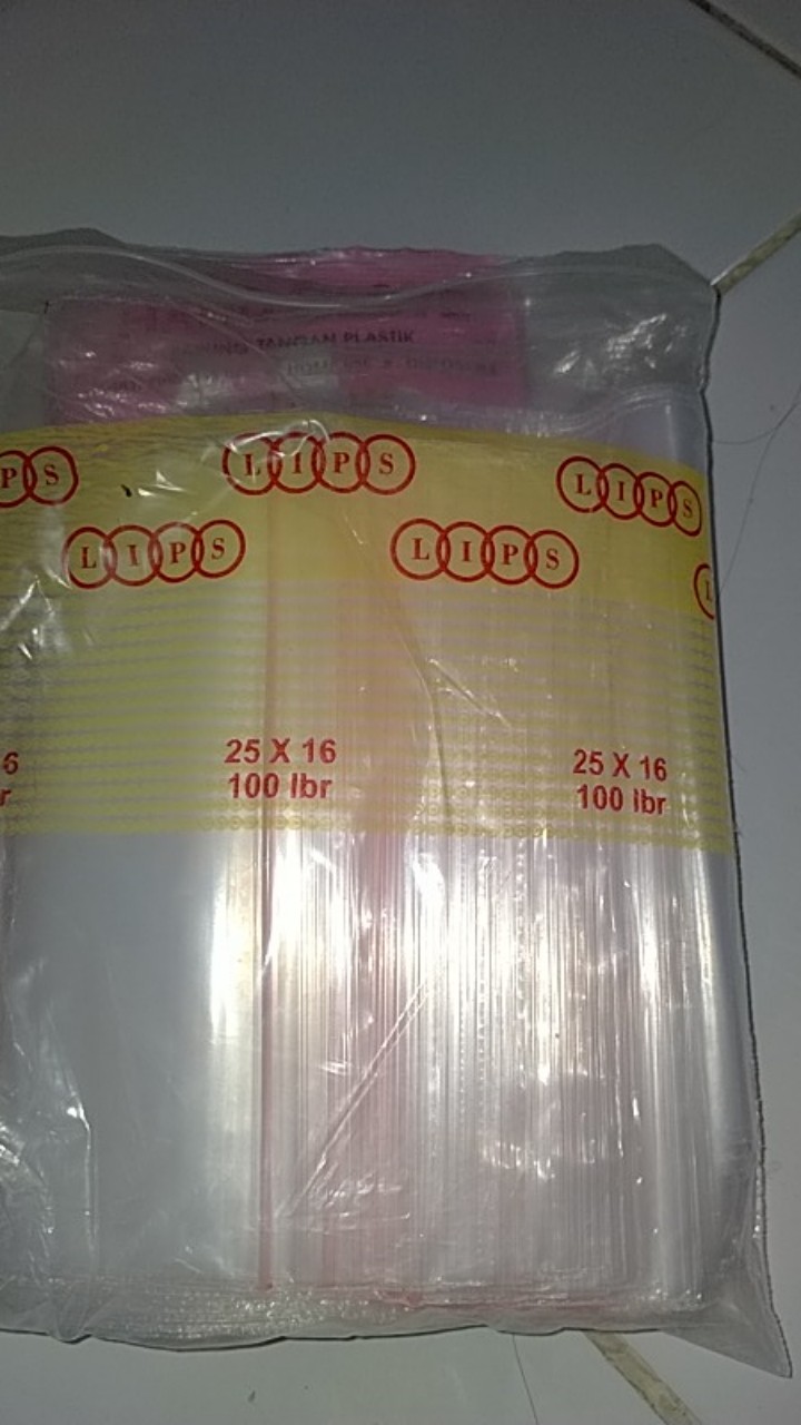 Plastik Klip Uk 16x25, Plastik Zipper Lock