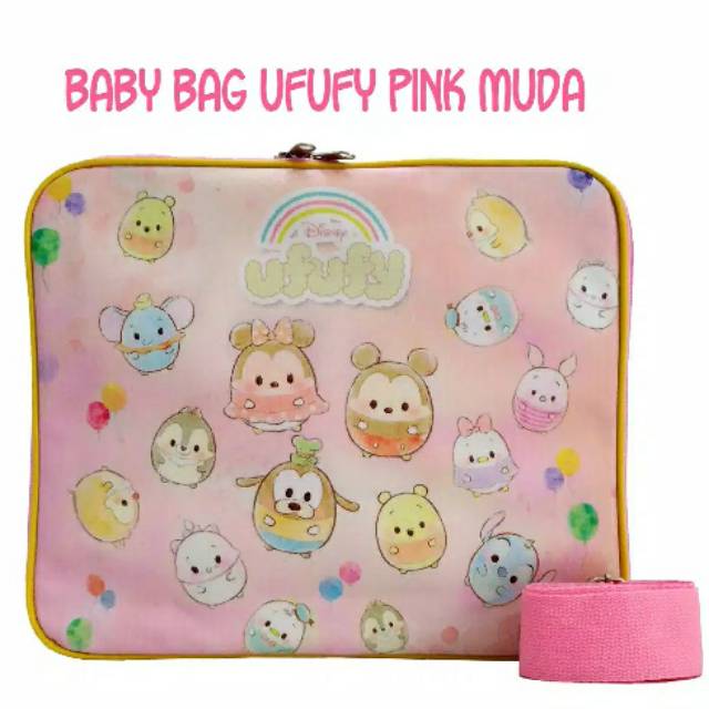 Tas bayi serbaguna / Baby bag Travelling medium pink