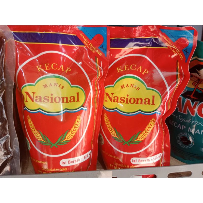 

Nasional Kecap Manis Refill 520ml