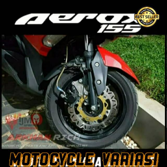 Mudflap Sambungan spakbor depan yamaha aerox 155