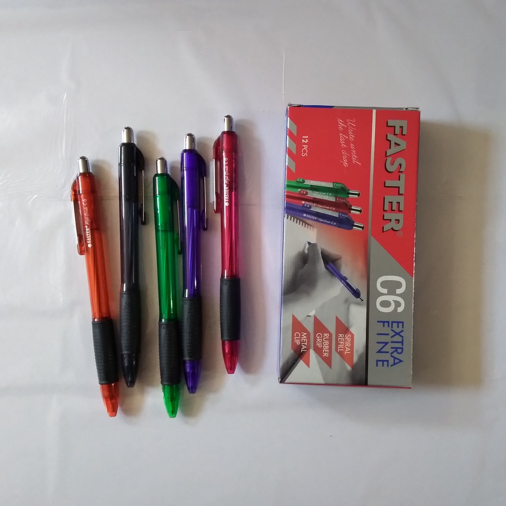 

ballpoint Pulpen cetek faster C6 / pulpen faster c6