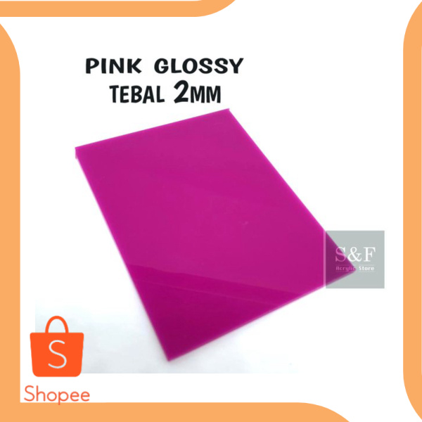 

Dijual AKRILIK WARNA PINK -UKURAN A4-ACRYLIC LEMBARAN 2MM - AKRILIK - MIKA - Diskon