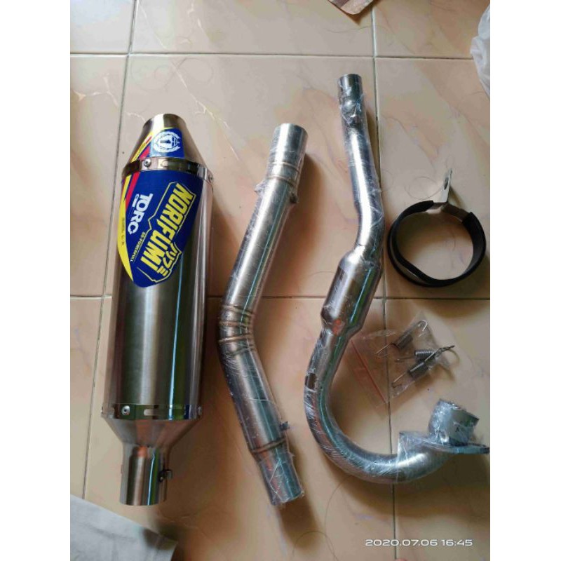 Knalpot racing untuk KLX/CRF