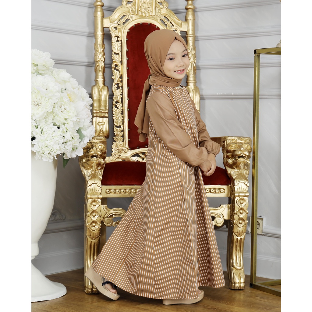 KUPNAD Baju Gamis Anak Katun Toyobo dan Katun Jepang - Karina Kid by KUPNAD pakaian muslim anak