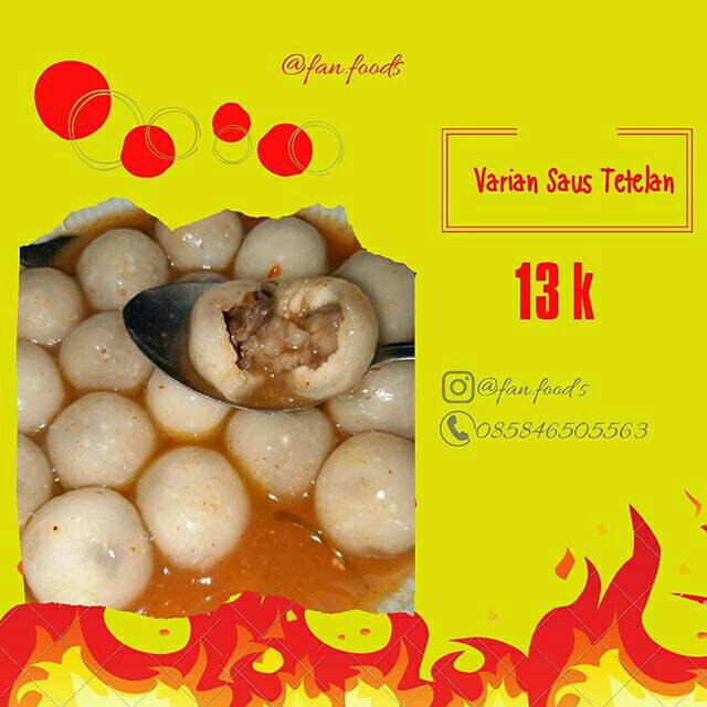 

Cilok Aci Saus Tetelan