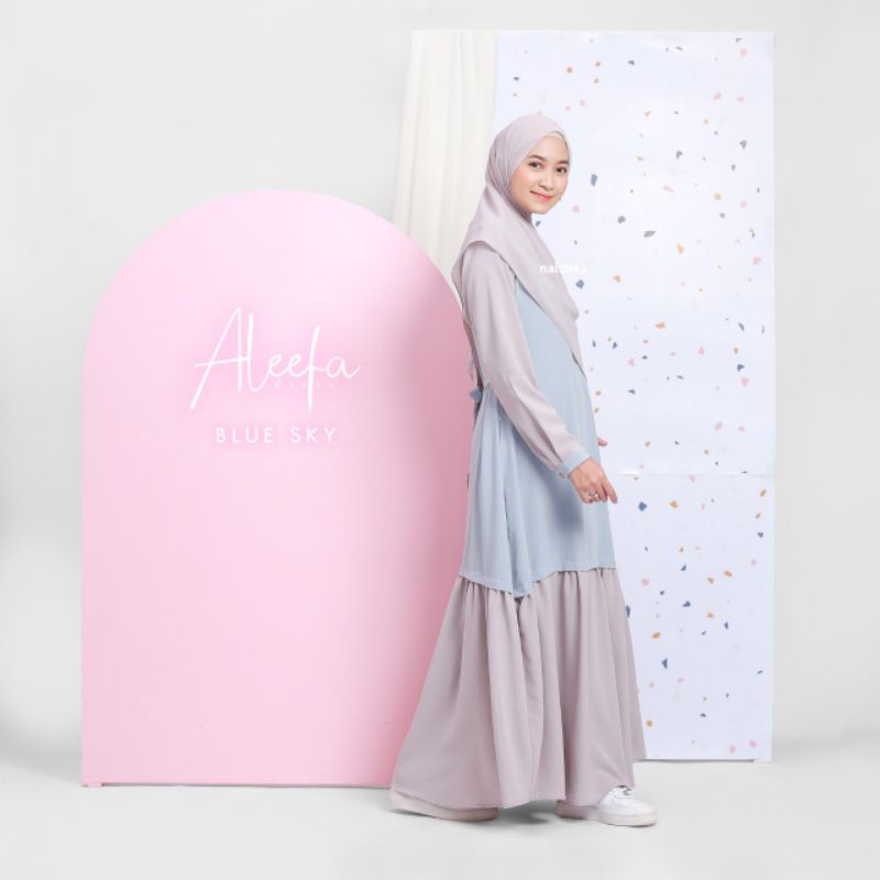 ALEEFA DRESS / ALEEFA DRESS BY NAISHA /GAMIS CASUAL