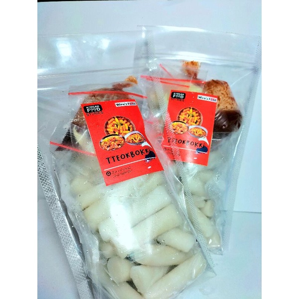 

Tteokbokki/Topokki/Tobokki