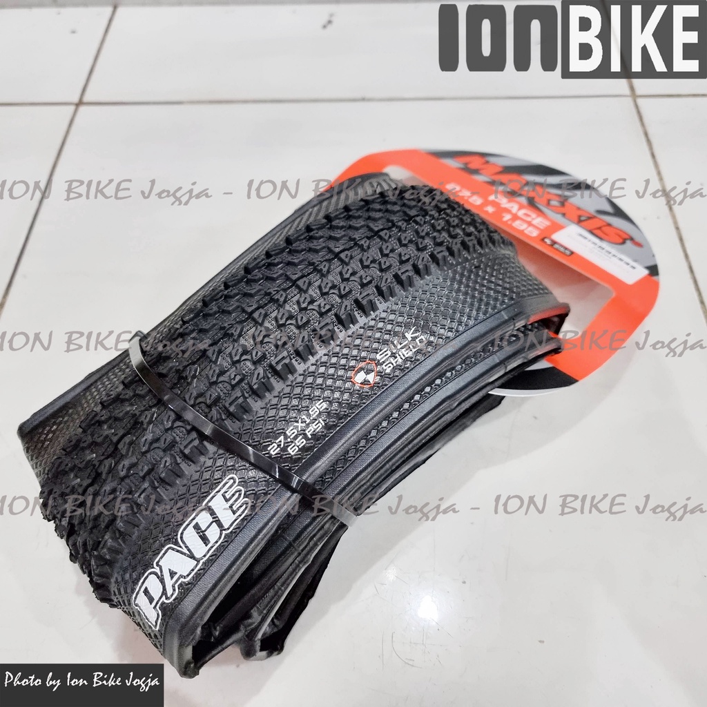 Ban Luar Maxxis Pace 27.5 x 1.95 Kevlar Sepeda MTB Gunung - Pace 27.5x1.95 XC Aspal Offroad Ringan