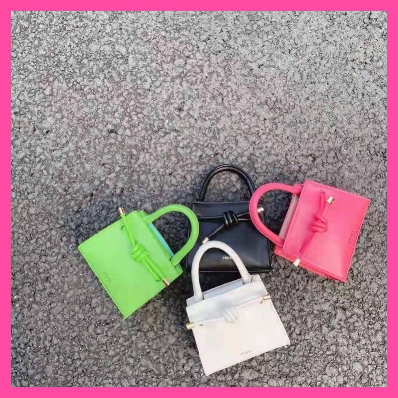 PEDRO - 013 GREEN, WHITE, BLACK, PINK (SLING BAG) TAS WANITA