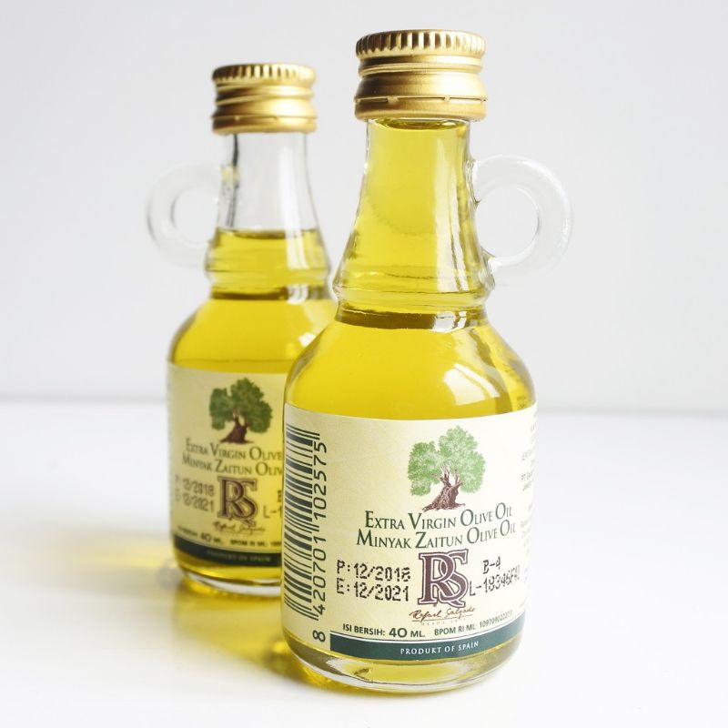 MINYAK ZAITUN RS OLIVE OIL / EXTRA VIRGIN OLIVE OIL 40ML