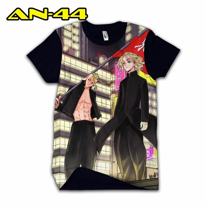 kaos Mikey Draken tokyo revengers Geng Tokyo manji Baju Anime