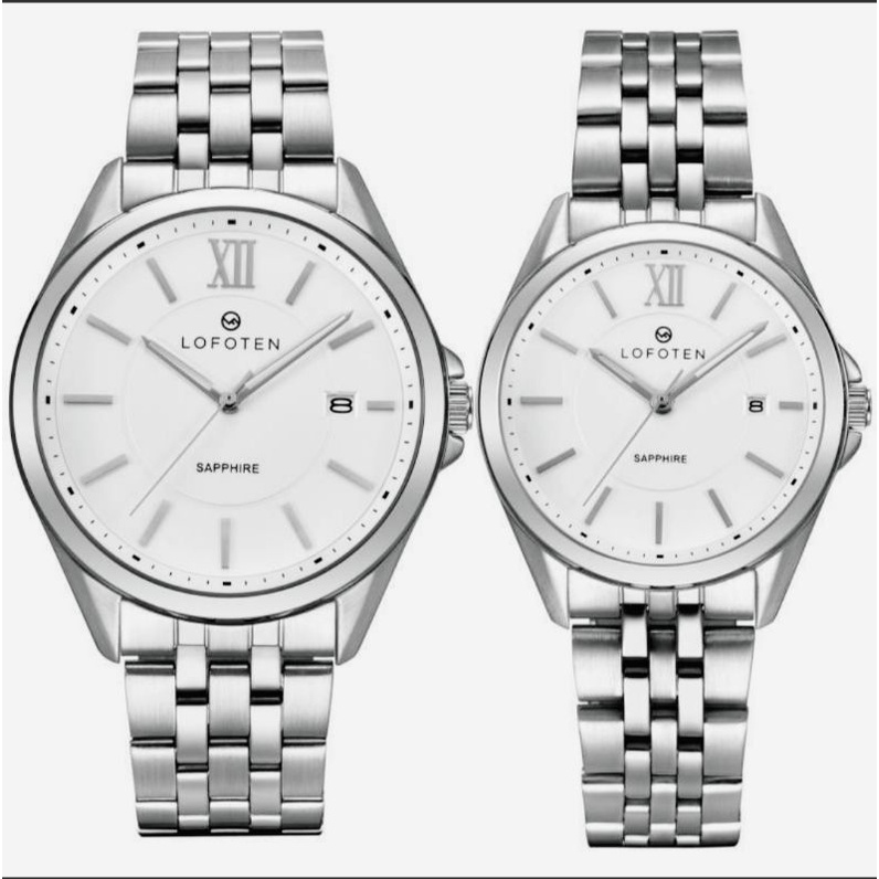 LOFOTEN WATCH - JAM TANGAN COUPLE SAPPHIRE F-8102 M/L ORIGINAL