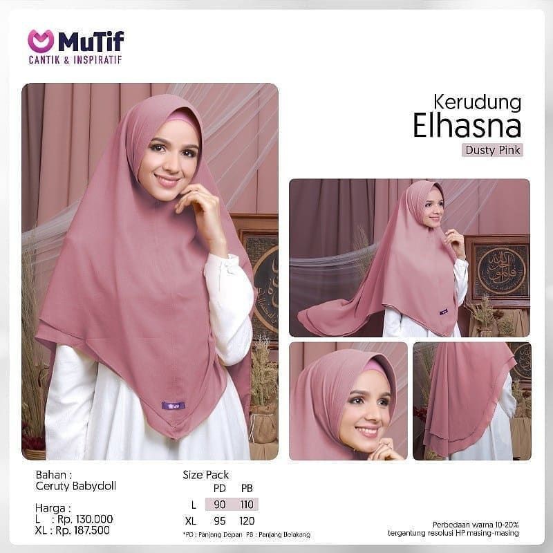 ELHASNA HIJAB BY MUTIF