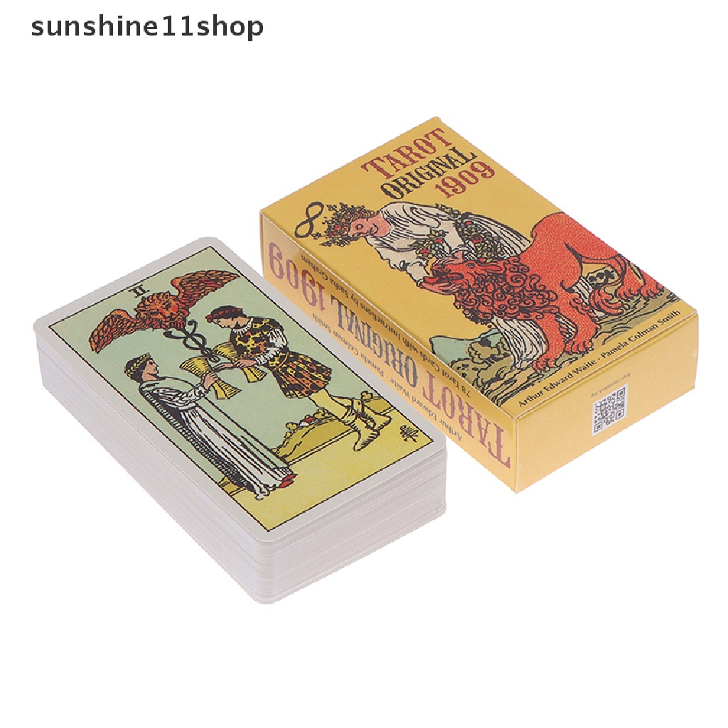 Sho Kartu Tarot 1909 Original 1909 Rider Waite Smith Untuk Ramalan