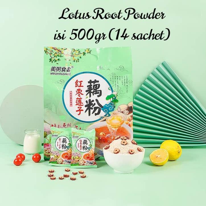 

[KODE 9CE78] (SHARE JAR) Oufen Lotus Root Powder / bubur akar teratai / chia seed/bubuk teratai