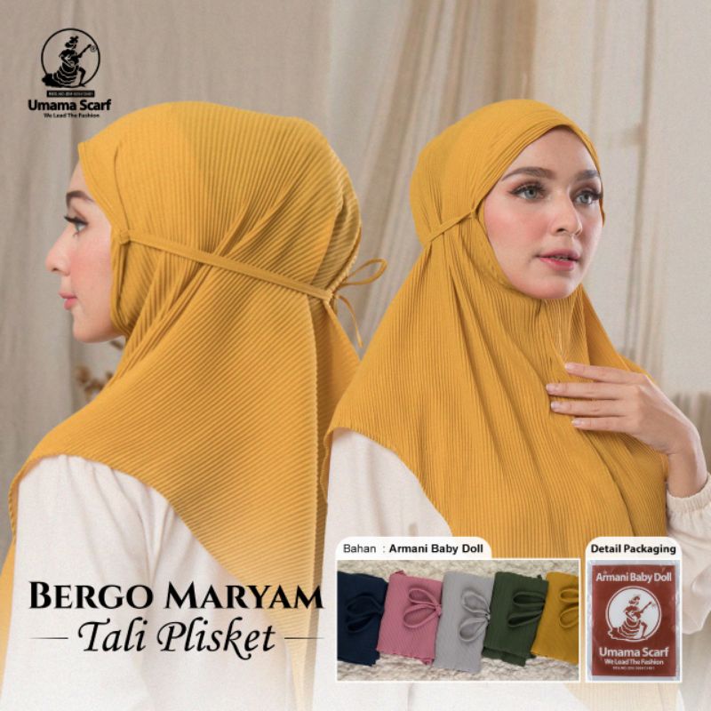bergo plisket by Umama
