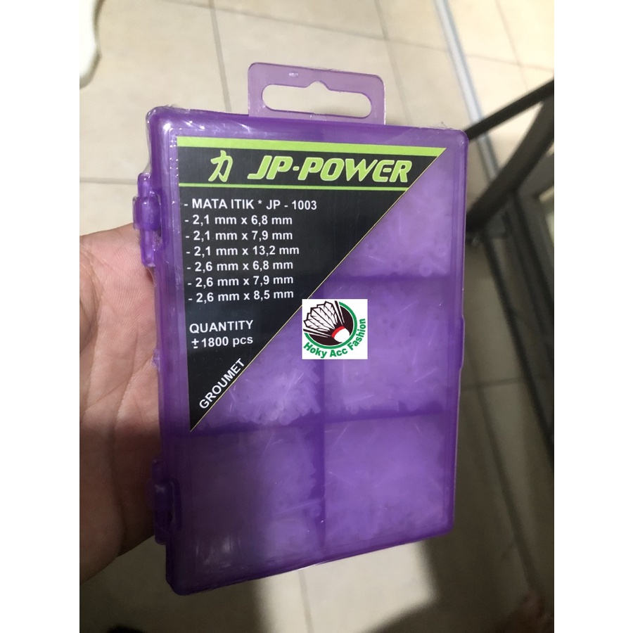 Mata Itik JP-POWER TRANSPARAN JP POWER GROUMET RAKET BADMINTON