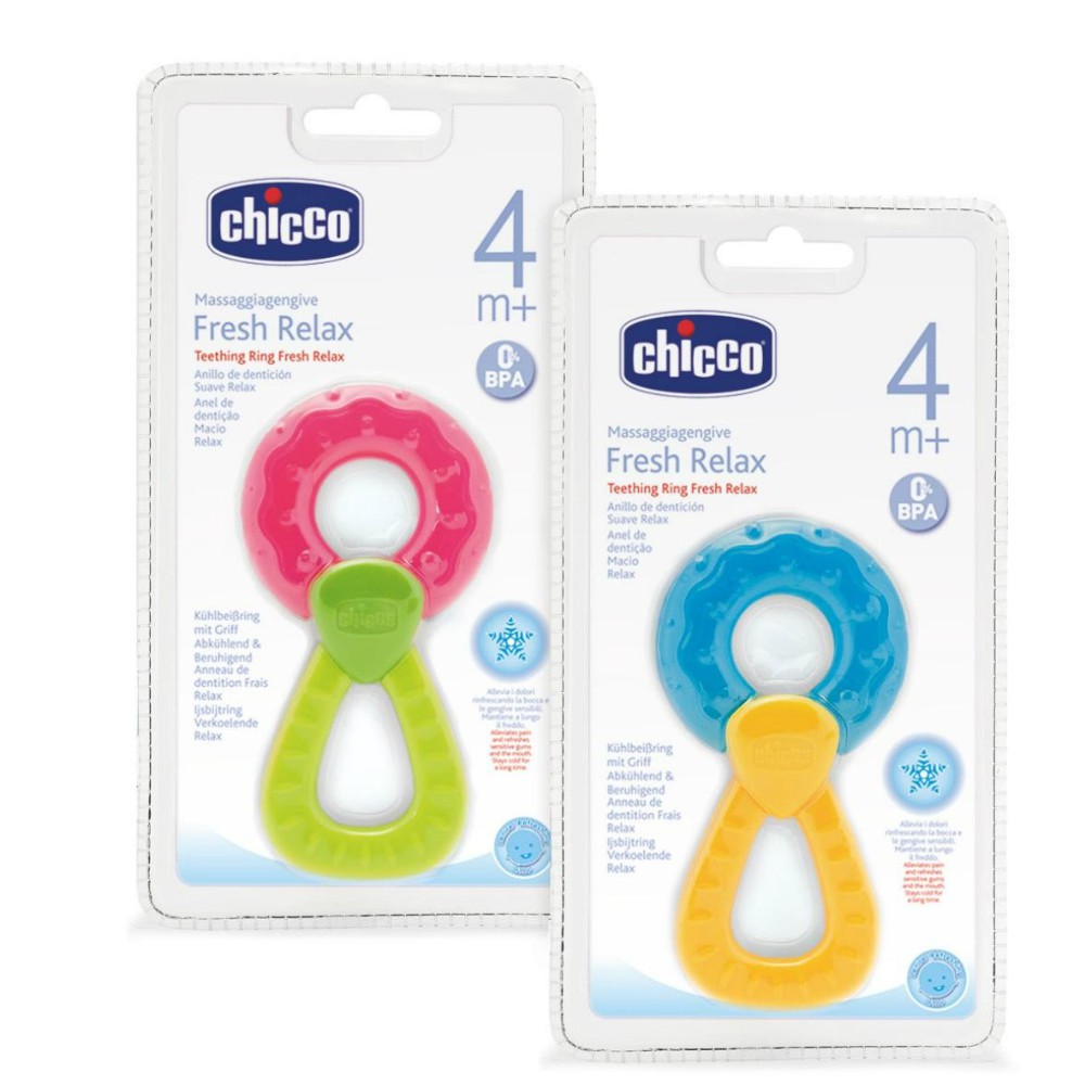 Chicco Fresh Relax Teething Ring 4M+