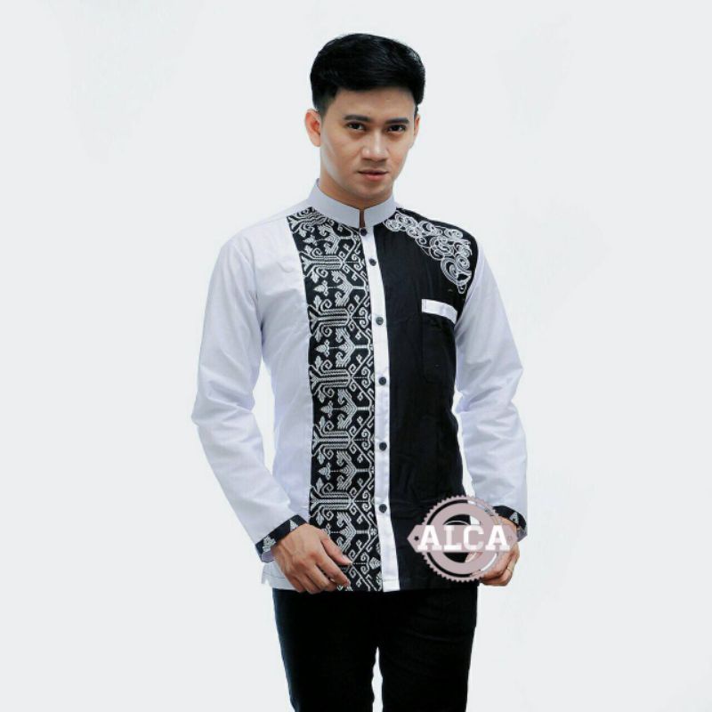 baju Koko lengan pendek panjang baju Koko terbaru baju Koko batik Pekalongan baju Koko termurah