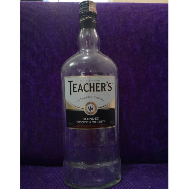 Botol bekas miras import Teachers