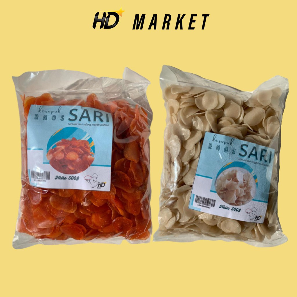 

KERUPUK MENTAH HD RAOS SARI 250