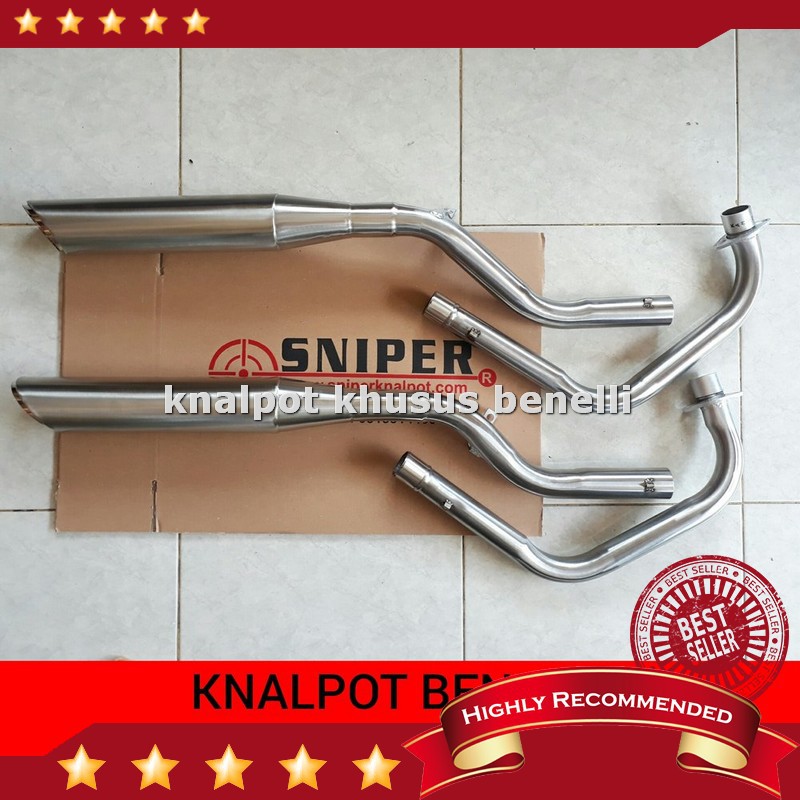 Murah Knalpot Benelli Petagonian eagle 250 PE 250