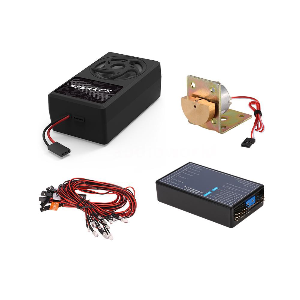container truck lighting and voice vibration system